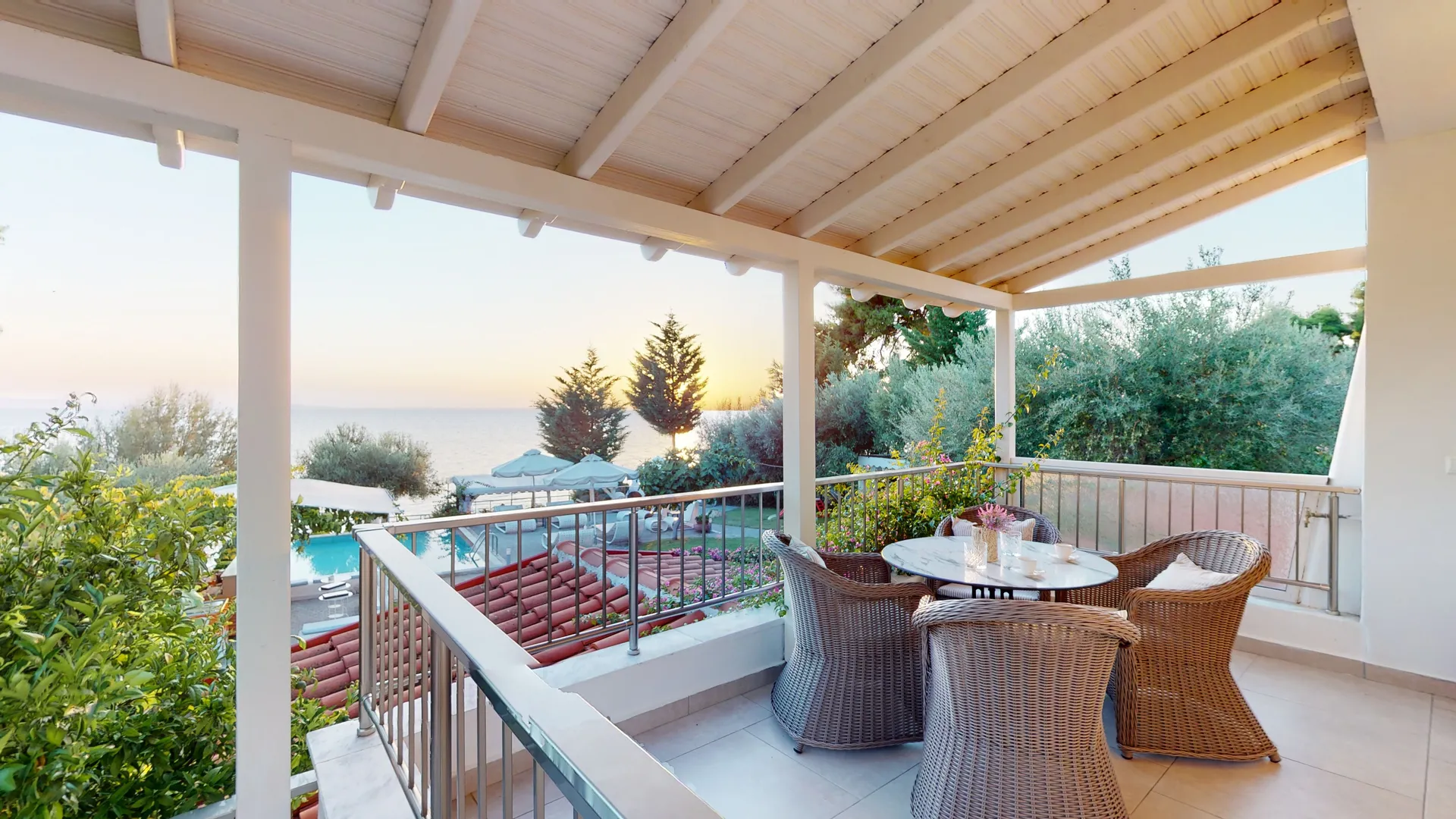 Acrotel Athena Villas - Maisonette terasa